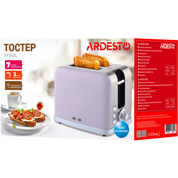 Фото - Тостер ARDESTO T-F500L