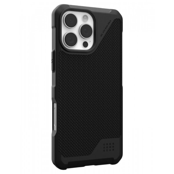 Фото - Чехол для смартфона UAG for Apple iPhone 16 Pro Max, Metropolis LT Magsafe, Kevlar Black (114453113940)