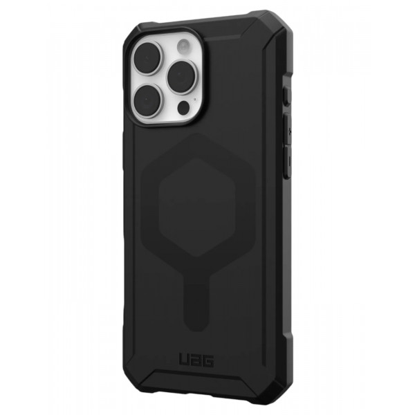 Фото - Чохол для смартфону UAG for Apple iPhone 16 Pro Max, Essential Armor Magsafe, Black (114449114040)