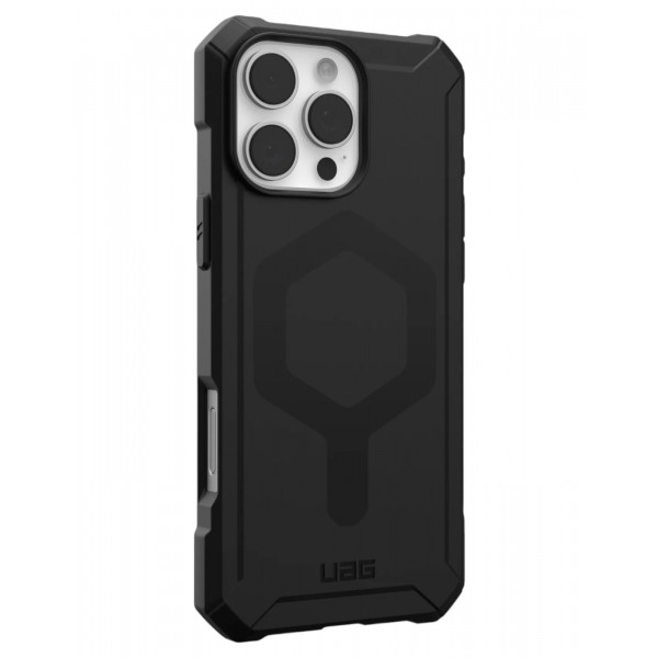 Фото - Чохол для смартфону UAG for Apple iPhone 16 Pro Max, Essential Armor Magsafe, Black (114449114040)