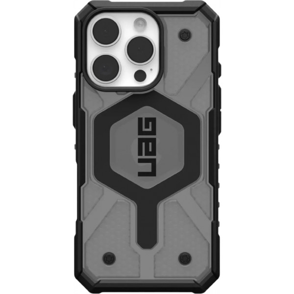 Фото - Чехол для смартфона UAG for Apple iPhone 16 Pro, Pathfinder Clear Magsafe, Ash (114464113131) Фото - Чехол для смартфона UAG for Apple iPhone 16 Pro, Pathfinder Clear Magsafe, Ash (114464113131)