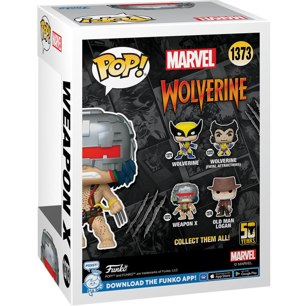 Фото - Колекційна фігурка FUNKO POP Marvel: Wolverine 50th - Ultimate Weapon X (5908305247753)
