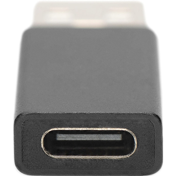 Фото - Перехідник Digitus  USB-A - USB-C (M/F), 3A, 5GB, ver. 3.0 (AK-300524-000-S)