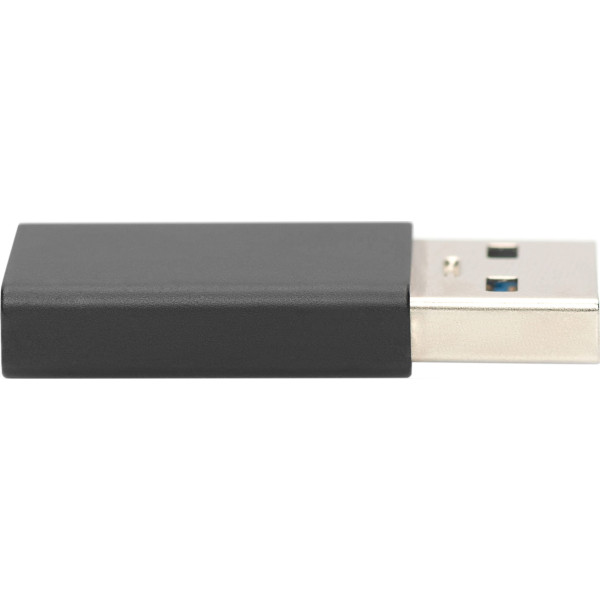 Фото - Перехідник Digitus  USB-A - USB-C (M/F), 3A, 5GB, ver. 3.0 (AK-300524-000-S)