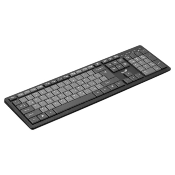 Фото - Клавіатура + миша бездротова Genius KM-8200, WL, EN/UKR Black (31340003428)