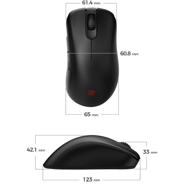 Фото - Миша бездротова ігрова Zowie EC2-DW Black (9H.N4VBE.A2E)