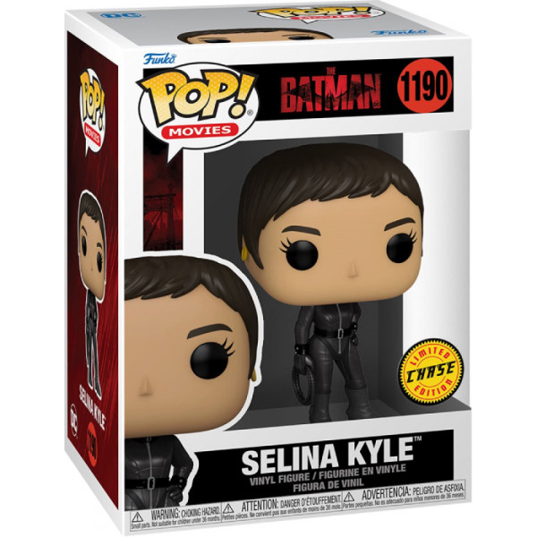 Фото - Колекційна фігурка FUNKO POP Movies: The Batman - Selina Kyle w/Chase (5908305239536)