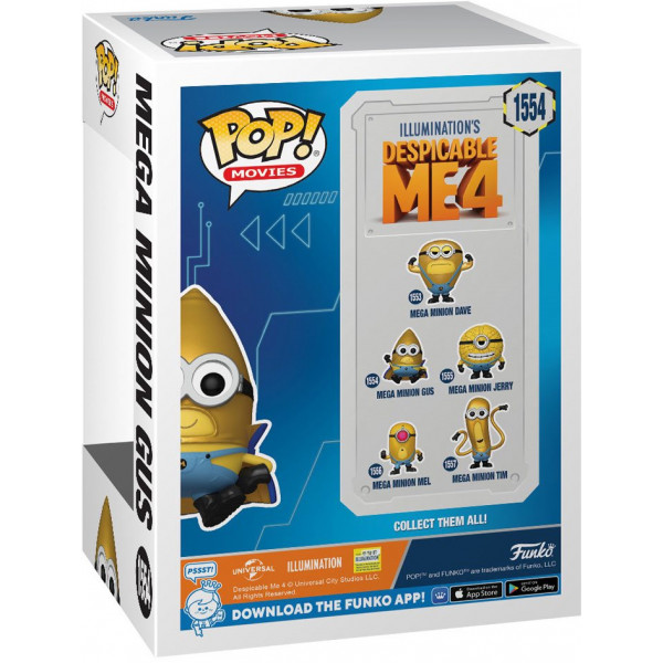 Фото - Колекційна фігурка FUNKO POP Movies: Despicable Me 4 - Mega Minion Gus (5908305248361)