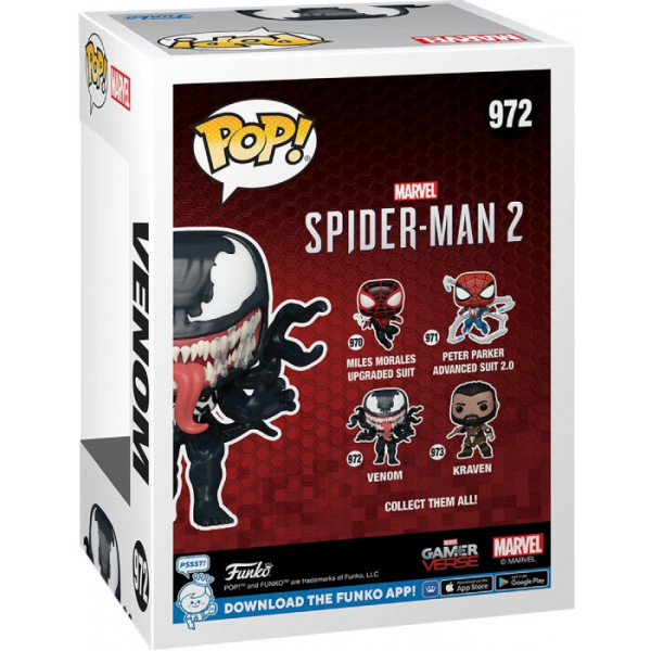 Фото - Коллекционная фигурка FUNKO POP Games: Spider-Man 2 - Venom (5908305247722)