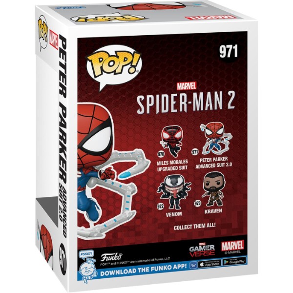 Фото - Колекційна фігурка FUNKO POP Games: Spider-Man 2 - Peter Parker Suit (5908305247715)