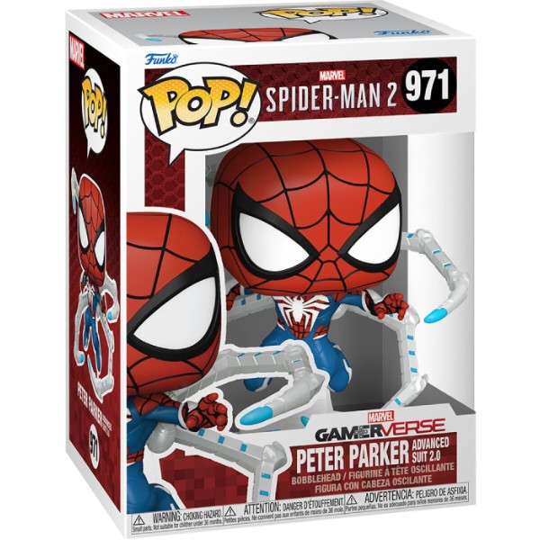 Фото - Колекційна фігурка FUNKO POP Games: Spider-Man 2 - Peter Parker Suit (5908305247715)