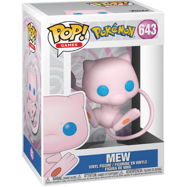 Фото - Колекційна фігурка FUNKO POP Games: Pokemon - Mew (5908305247180)