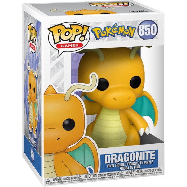 Фото - Колекційна фігурка FUNKO POP Games: Pokemon - Dragonite (5908305247166)
