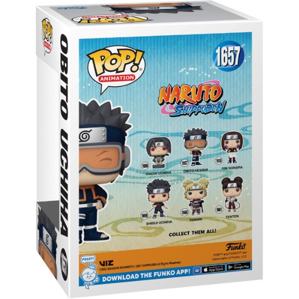 Фото - Колекційна фігурка FUNKO POP Animation: Naruto - Obito Uchiha (5908305248408)