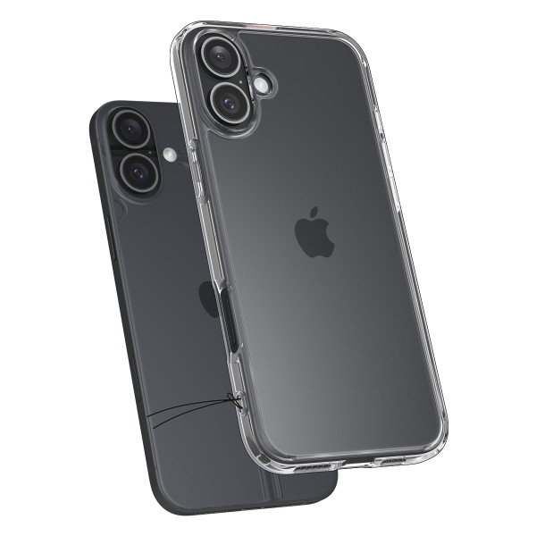 Фото - Чохол для смартфону Spigen for iPhone 16, Ultra Hybrid, Crystal Clear (ACS08197)