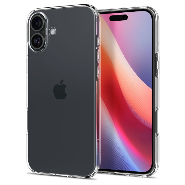 Фото - Чохол для смартфону Spigen for iPhone 16 Liquid Crystal Crystal Clear (ACS08190)