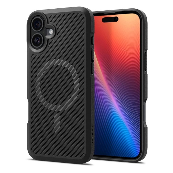 Фото - Чохол для смартфону Spigen for iPhone 16 Core Armor MagFit, Matte Black (ACS08221)