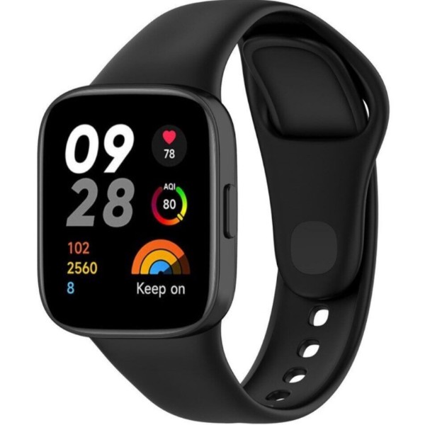 Фото - Ремешок для смарт-часов BeCover for Xiaomi Redmi Watch 3 Black (710962)