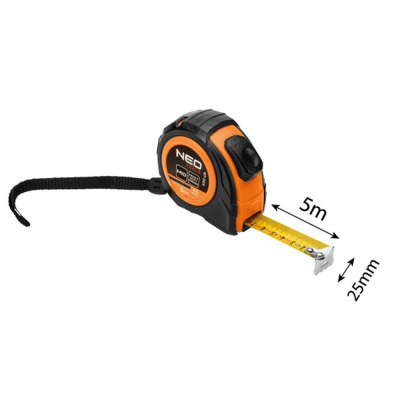 Фото - Рулетка Neo Tools 67-223 5мx25мм