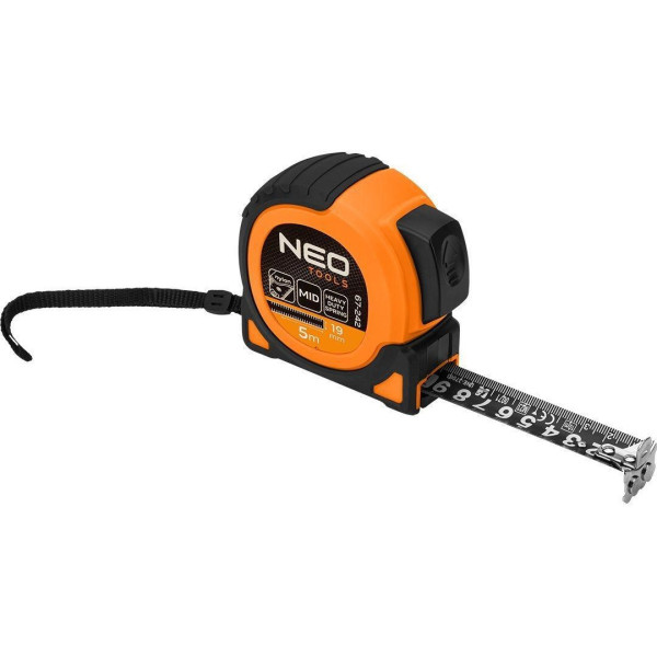 Фото - Рулетка Neo Tools 67-242 Super Black, 5мx19мм Фото - Рулетка Neo Tools 67-242 Super Black, 5мx19мм