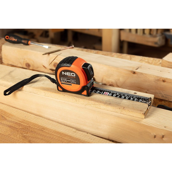 Фото - Рулетка Neo Tools 67-245 Super Black, 10мx25мм