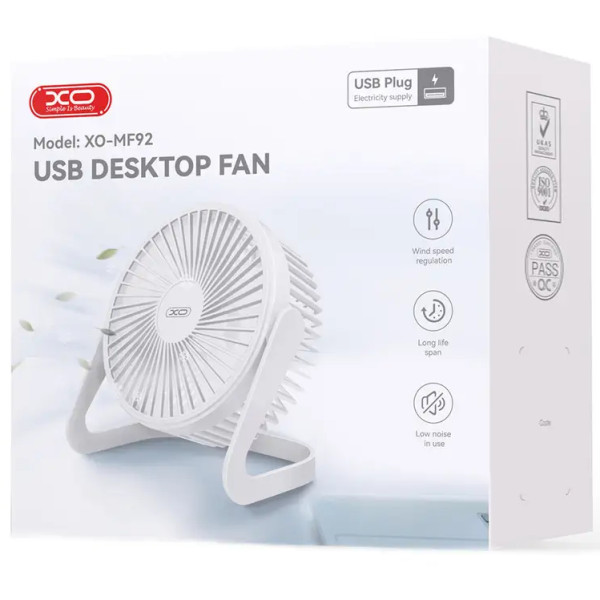 Фото - Вентилятор настільний XO MF92.white