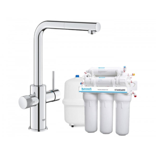 Фото - Смеситель кухонный Grohe Blue Pure Minta + Ecosoft Standard (MO55030601)