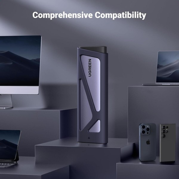 Фото - Внешний карман UGREEN CM767 USB 3.2 Gen 2 NVMe/SATA UASP TRIM (15813)