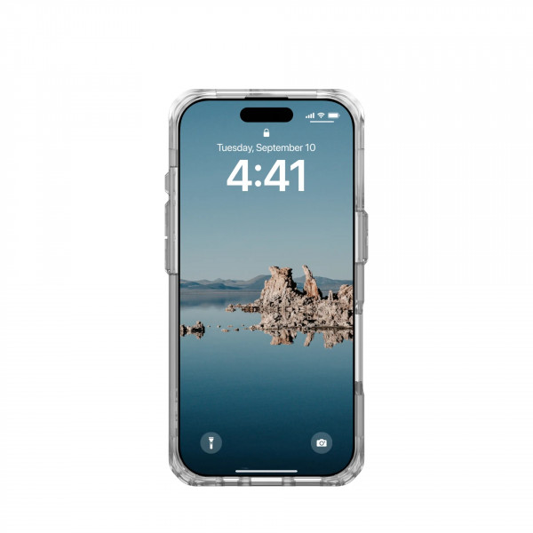 Фото - Чохол для смартфону UAG for iPhone 16 Pro, Plyo Magsafe, Ice/Silver (114480114333)