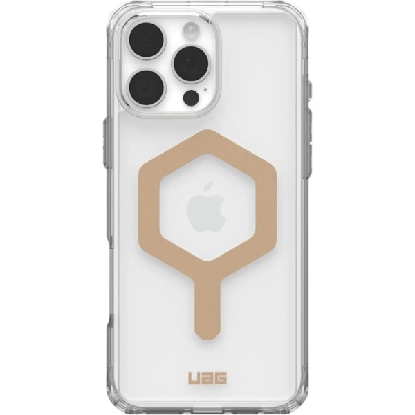 Фото - Чохол для смартфону UAG for iPhone 16 Pro Max, Plyo Magsafe, Ice/Gold (114481114381)