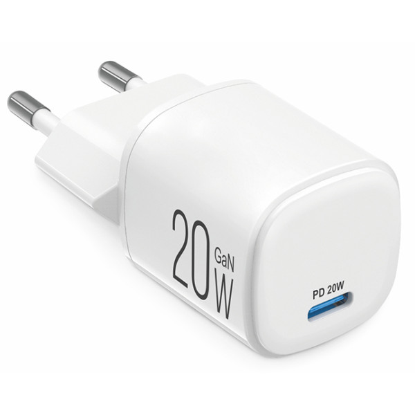 Фото - Мережевий зарядний пристрій Brevia ePowerGaN PD20W USB-C (44020GCW)