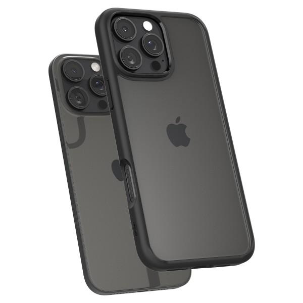 Фото - Чохол для смартфону Spigen iPhone 16 Pro Max, Ultra Hybrid, Matte Black (ACS07996)
