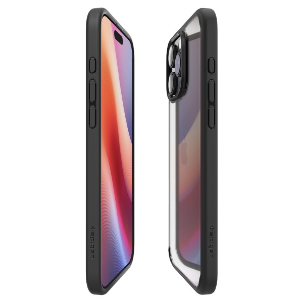 Фото - Чохол для смартфону Spigen iPhone 16 Pro Max, Ultra Hybrid, Matte Black (ACS07996)