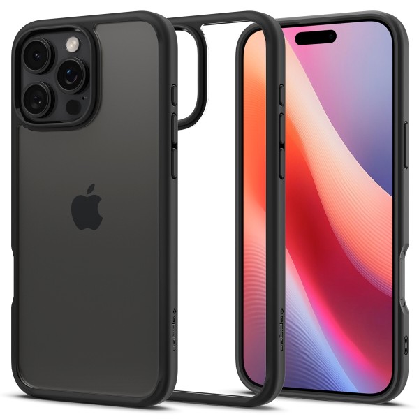 Фото - Чохол для смартфону Spigen iPhone 16 Pro Max, Ultra Hybrid, Matte Black (ACS07996)