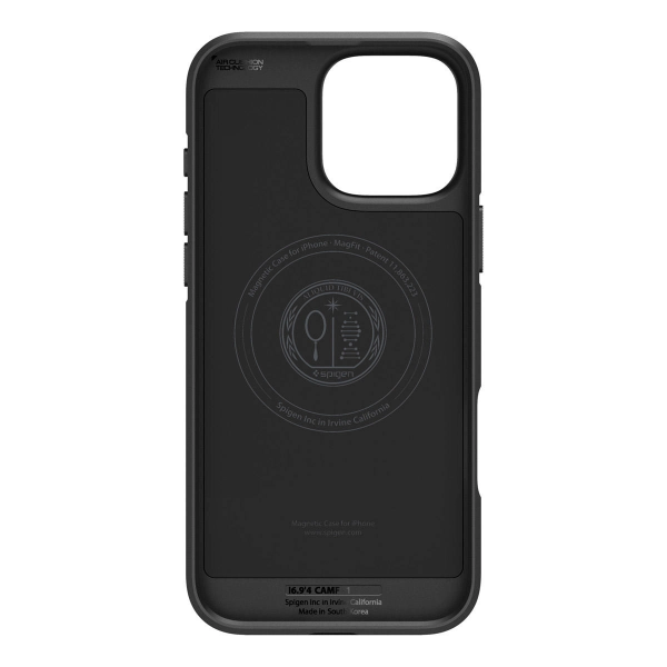 Фото - Чохол для смартфону Spigen iPhone 16 Pro Max, Core Armor MagFit, Matte Black (ACS08024)