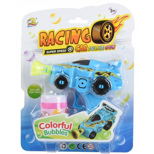 Фото - Мильні бульбашки Same Toy Bubble Gun Машинка блакитна (701Ut-2)