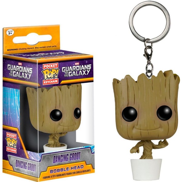Фото - Коллекционная фигурка FUNKO на клипсе "Стражи Галактики" - ТАНЦУЮЩИЙ ГРУТ (6715)