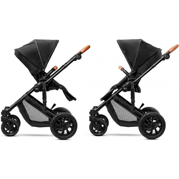 Фото - Коляска универсальная 2 в 1 Kinderkraft Prime Black + MommyBag (KKWPRIMBKMB200)