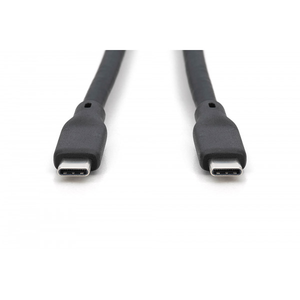 Фото - Кабель синхронізації даних Digitus USB-C 1m USB 4.0 Gen3 40G 240W (AK-300344-010-S)