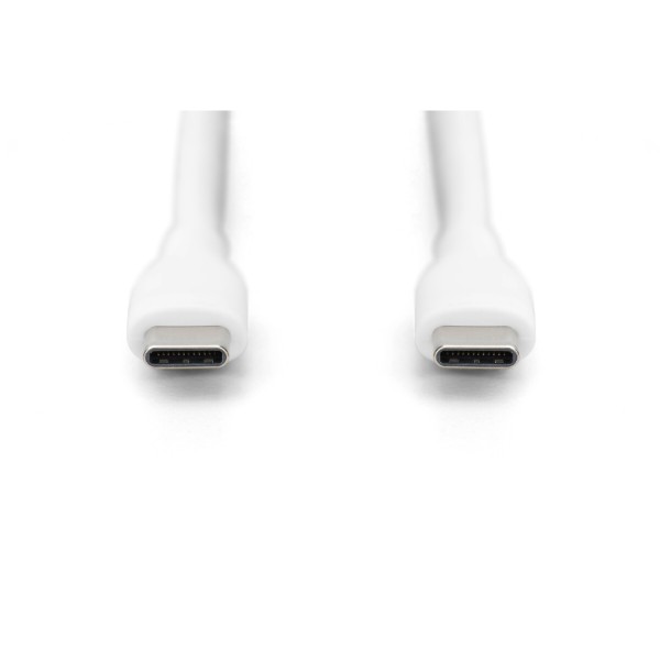 Фото - Кабель Digitus USB-C USB-C 1m USB 2.0 60W (AK-300341-010-W)