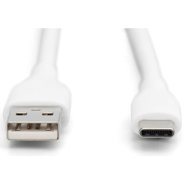 Фото - Кабель USB Type-A - USB Type-A Digitus USB-A > USB-C 2m (AK-300340-020-W)