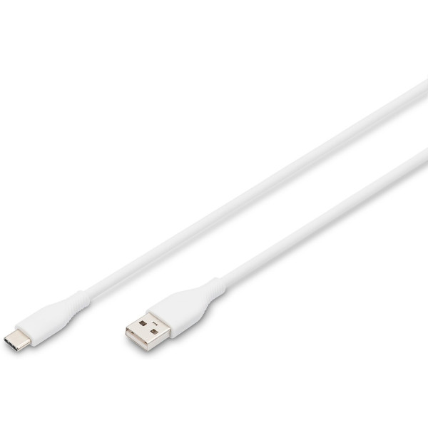 Фото - Кабель USB Type-A - USB Type-A Digitus USB-A > USB-C 2m (AK-300340-020-W)