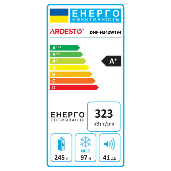 Фото - Холодильник Ardesto DNF-H342W194