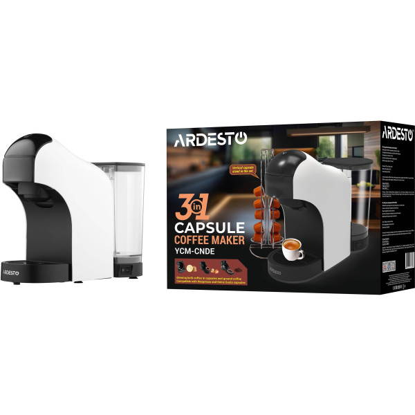 Фото - Кофеварка капсульная Ardesto YCM-CNDE White