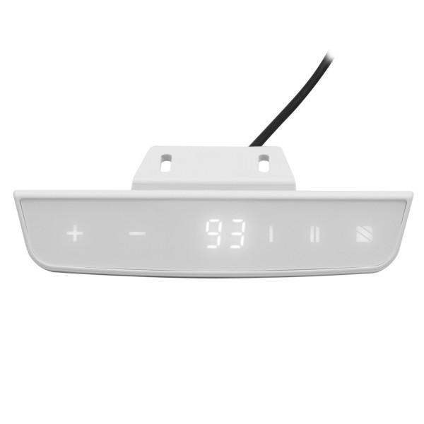 Фото - Стіл комп'ютерний 2E White (2E-CE150W-MOTORIZED)