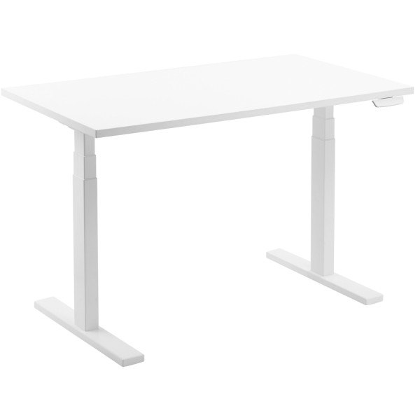 Фото - Стіл комп'ютерний 2E White (2E-CE150W-MOTORIZED)