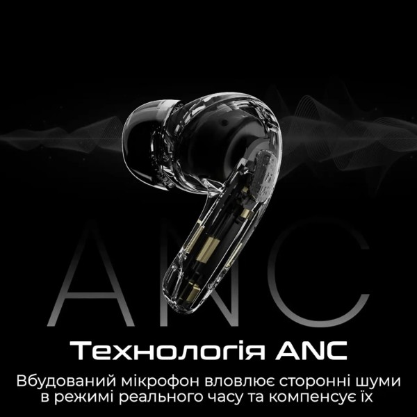 Фото - Наушники вкладыши беспроводные TWS HiFuture flybuds4.black