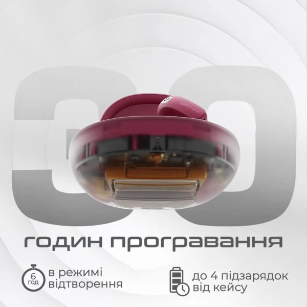 Фото - Наушники вкладыши беспроводные TWS HiFuture flybuds4.black