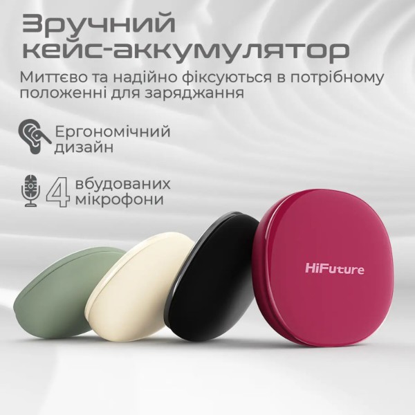 Фото - Наушники вкладыши беспроводные TWS HiFuture flybuds4.black