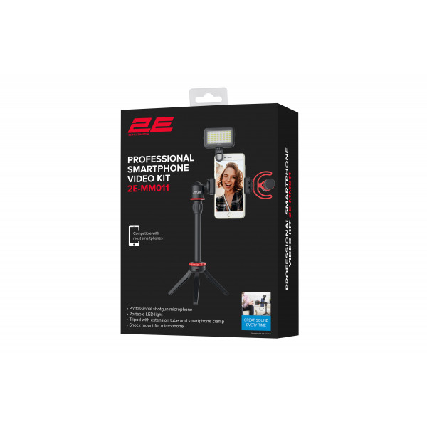 Фото - Мікрофон вокальний провідний 2E Maono AU-CM10S Vlog KIT, 3.5mm (2E-MM011)